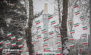 بارش برف زمستانی در شمیران  18