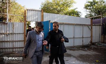 بازدید اعضای شورای شهر از پروژه‌های منطقه 11 22