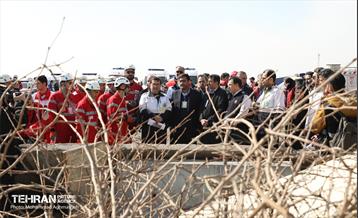 تمرین سراسری زلزله در بوستان ولایت 38