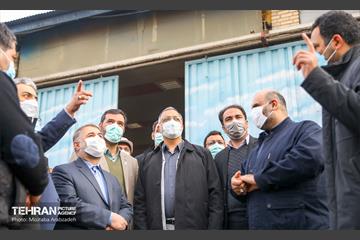 بازدید شهردار تهران از مراکز ماده 16