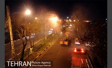 رونمایی از جدیدترین دستگاه ضدعفونی شهری 12