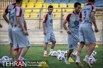 تمرین تیم فوتبال پرسپولیس تهران 8