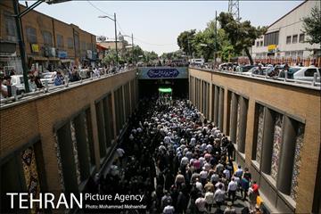 مراسم تشییع پیکرهای مطهر ۱۵۰ شهید تازه‌ تفحص‌ شده دفاع مقدس  - ۲ 25