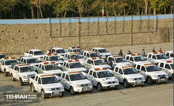 مانور برف روبی شهرداری منطقه 5