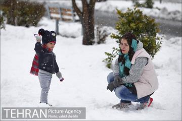 تفریحات برفی در پارک پردیسان تهران 26