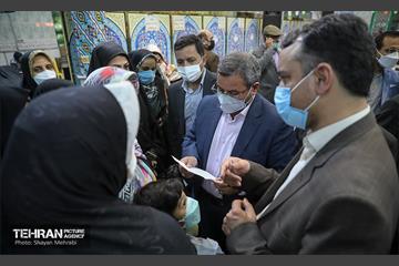 حضور شهردار تهران در مسجد ارشاد شهر ری 27