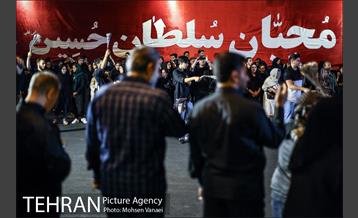 دسته عزاداری در خیابان اندرزگو‎ 7