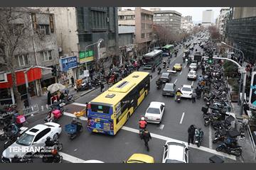بهره‌برداری از اتوبوس های برقی شهر تهران 5