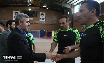 اختتامیه مسابقات فوتسال کارکنان شهرداری تهران