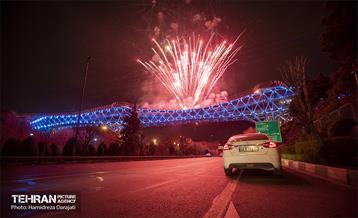 نورافشانی نوروزی در پل طبیعت  15