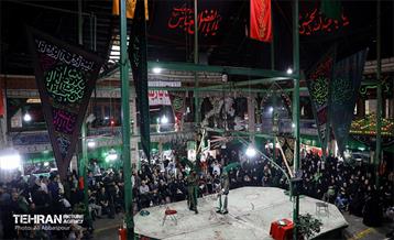 تعزیه در تکیه تجریش 12