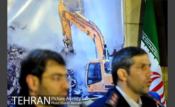 نشست خبری حادثه پلاسکو 7