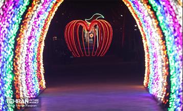 جشنواره نور تهران در بوستان ملت 50