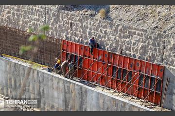 ترمیم و مرمت کانال سرخه حصار در شرق تهران 5