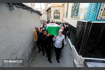 تشییع پیکر جانباز شهید سردار محمدحسین منصوری 10