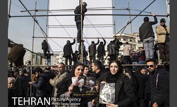 تشییع پیکر آیت الله هاشمی رفسنجانی رییس مجمع تشخیص مصلحت نظام -5 15