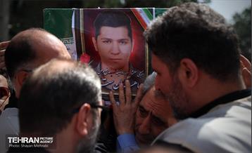 مراسم تشییع پیکر مطهر سرباز شهید ماهان ستاره 50