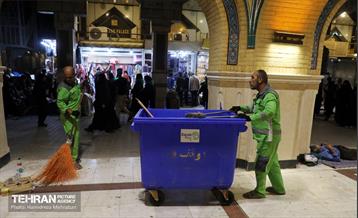 خدمات نیروهای پاکبان شهر تهران در نجف اشرف 8