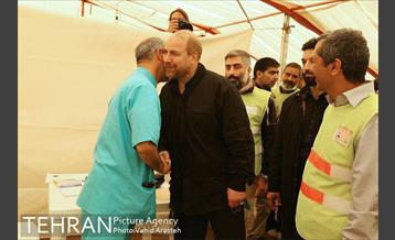 بازدید دکتر قالیباف از موکب جنت الزهرا (س) در کربلا 6