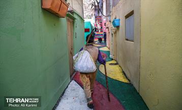 آئین های پیشواز نوروز در کوچه های بهاری بهشتی محله قدیمی زرگنده 11