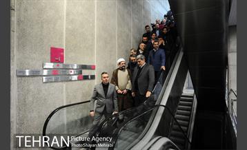 افتتاح و بهره برداری از طرح توسعه سینما گالری ملت با حضور شهردار تهران 3