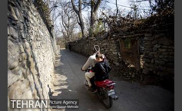 کوچه باغ های محله کن 18