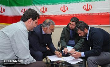 قرار خدمت؛ دیدار مردمی شهردار تهران در مسجد جامع باغ فیض 23