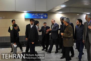 افتتاح "ایوان انتظار" با حضور شهردار تهران 9