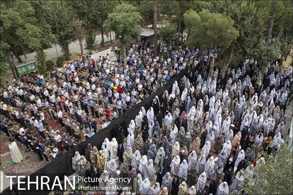 نماز عید فطر در امام زاده ابوالحسن(ع) 7