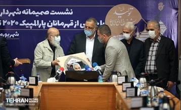 نشست صمیمانه شهردار تهران با جمعی از قهرمانان پارالمپیک 2020 توکیو 33