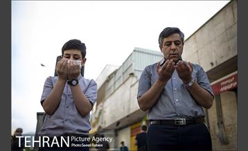 اقامه نماز عید سعید فطر در شهرک اکباتان 13