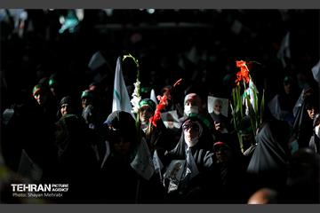 اجتماع بزرگ امام رضایی‌ها در تهران 6