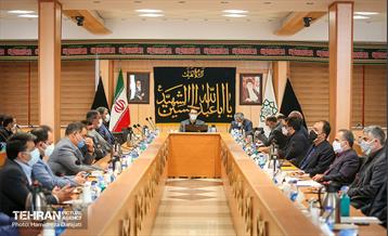 جلسه هم اندیشی دکتر جاوید سرپرست محترم شهرداری تهران با مدیران مناطق 22 گانه  2