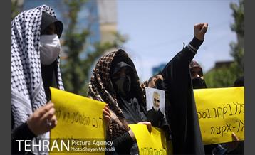 تجمع دانشجویی و مردمی در حمایت از مردم فلسطین 18