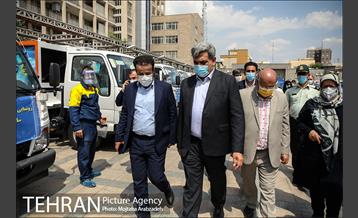 رونمایی از ناوگان حمل پسماندهای بیمارستانی 20