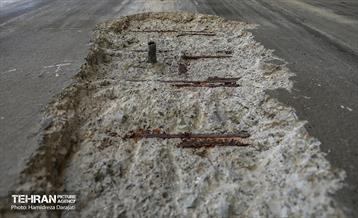 تعمیرات پل تقاطع بزرگراه یادگار امام(ره) با خیابان ستارخان 1