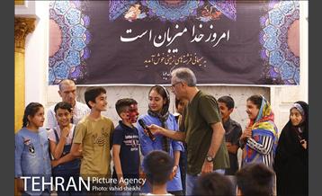 جشن اکرام ایتام با حضور 400نفر از کودکان تحت پوشش 10