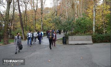 بازدید دانشجویان خارجی از مجموعه فرهنگی تاریخی سعدآباد 19