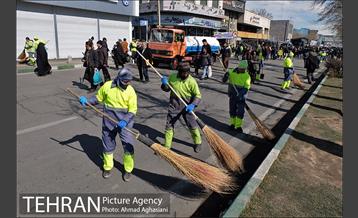 خدمات شهرداری تهران در راهپیمایی ۲۲ بهمن -2 6