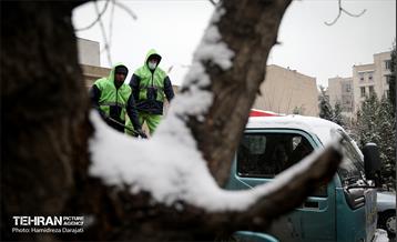 برف چهره تهران را سپیدپوش کرد 15