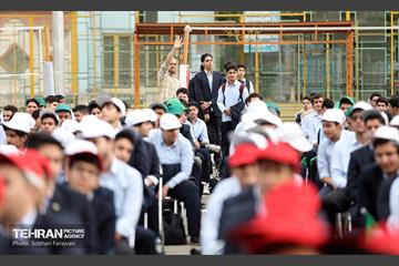 آئین بازگشایی مدرسه البرز 41