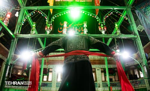 تعزیه در تکیه بزرگ تجریش 22