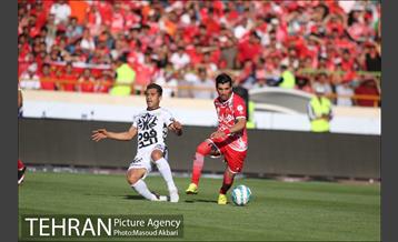 دیدار پرسپولیس و راه آهن در لیگ برتر فوتبال 17