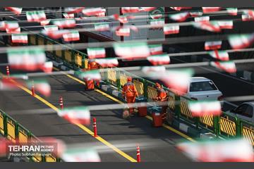 خدمات شهرداری تهران در پایان راهپیمایی ۲۲ بهمن - ۱ 3