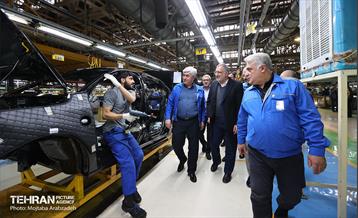 بازدید شهردار تهران از شرکت ایران‌خودرو 20