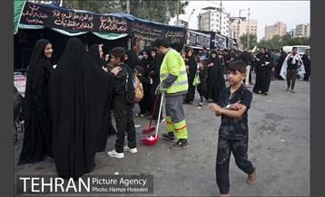 ارائه خدمات نیرو های خادم الحسین (ع) در کربلا 31