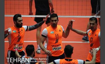 دیدار سایپا و پارسه تهران در لیگ برتر والیبال 14