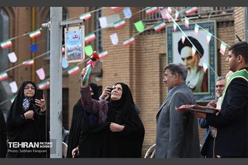 آئین بازگشایی مدرسه البرز 16