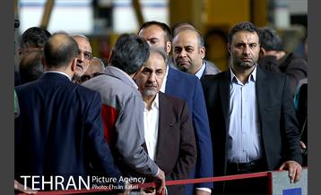 بازدید دکتر نجفی از واگن سازی پارس 8