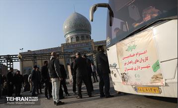 آیین بدرقه خادمین راهیان نور 1